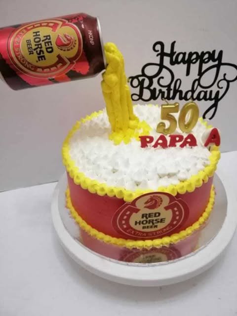 Red Horse Themed - Delicious Cake Flavors