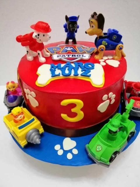 Paw Patrol themed - Delicious Cake Flavors